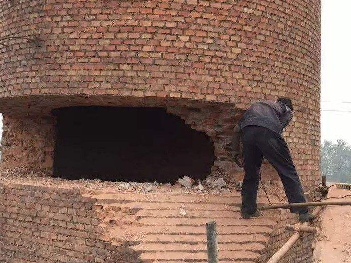 磚煙囪拆除